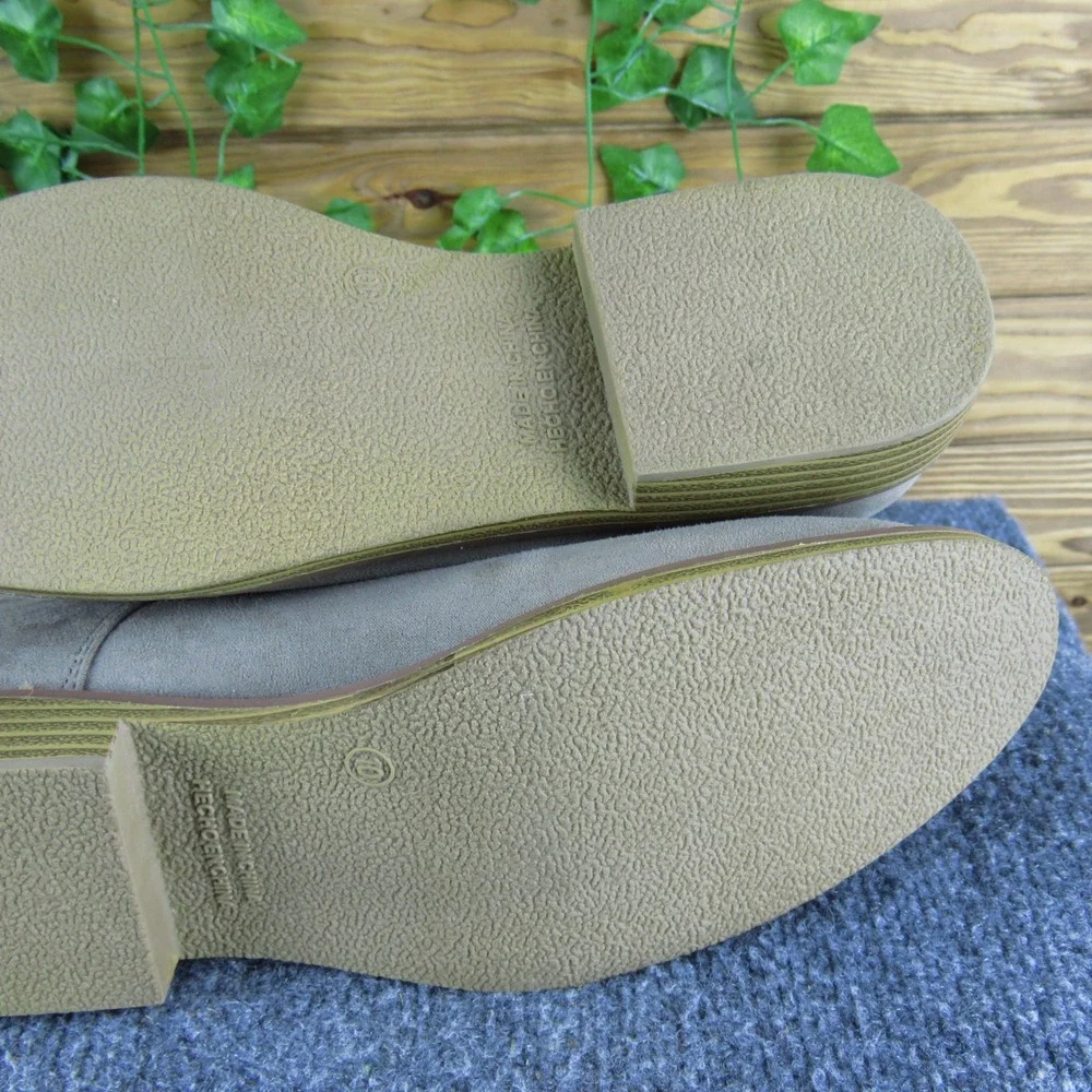 Old Navy Taupe‎ Fabric Desert Chukka Boots Lace Up Casual Classic Comfort Men 10